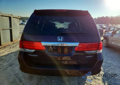 2010 Honda Odyssey Touring из США, поврежденный, VIN 5FNRL3H96AB053226